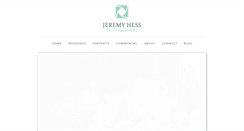Desktop Screenshot of jeremyhessphotographers.com